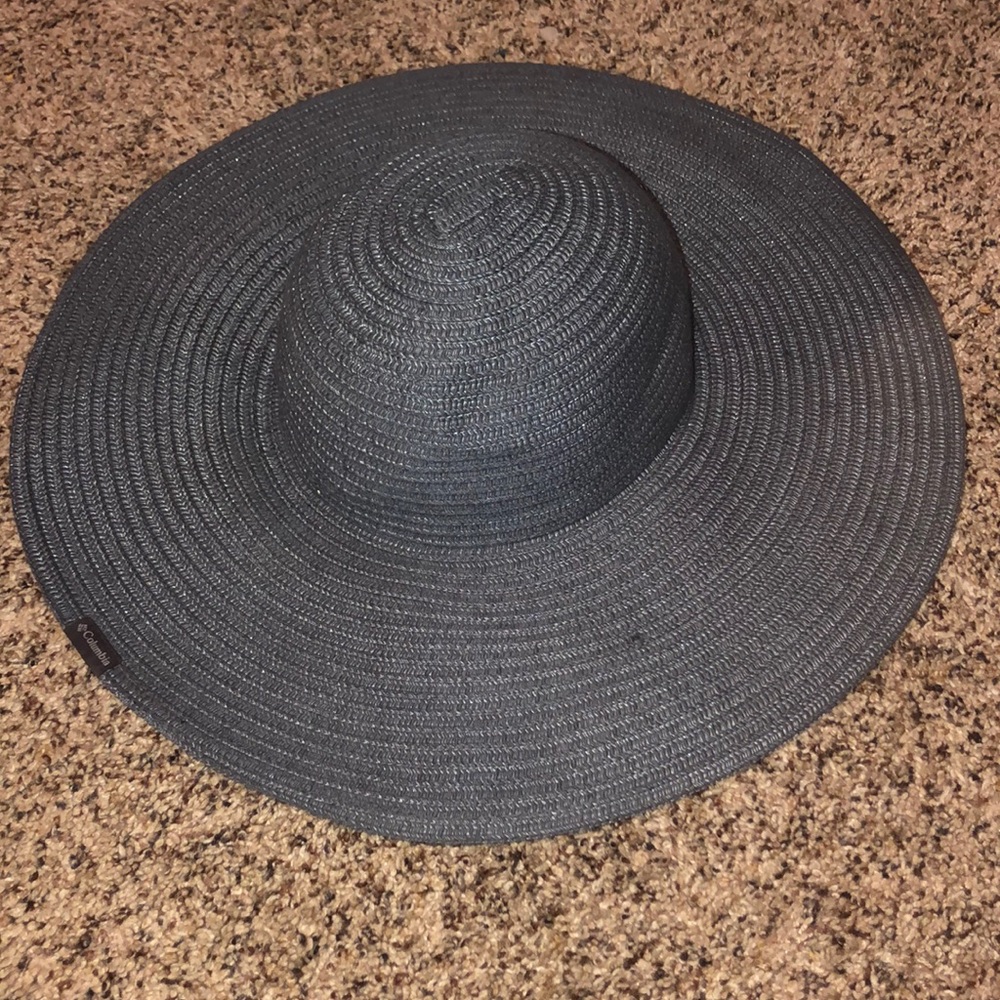 COLUMBIA grey beach hat